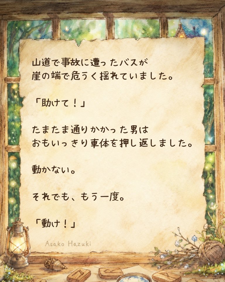 iyashimasyo's tweet photo. 小さな童話 🌱 

02｜『本当の力』

ルーン：ᚢ ウルズ

あなたの心に、そっと何か届きますように🕯️ https://t.co/7o9YaVJtbC