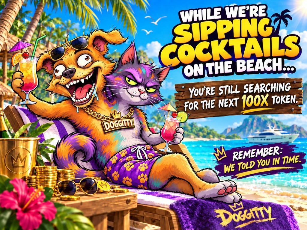 benjii_brwn's tweet photo. @RoundtableSpace Then you should try $DOGGITTY 🐶🐱🔥

The community is active, the team is building, and we’re just getting started.

You said you’re buying, so I had to put this one on your radar 👀

TG: https://t.co/DXbEG6StQC

X: https://t.co/dHODffEgBe
$DOGGITTY #Solana https://t.co/YvkIjSkoMf