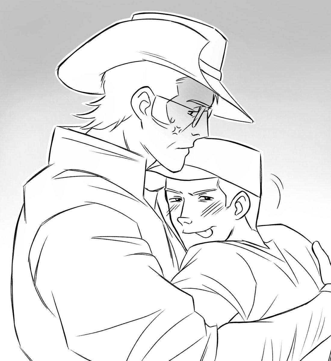 Biori_00's tweet photo. (⁠*⁠﹏⁠*⁠;⁠) jealous sniper?

#snipertf2 #scouftf2 #tf2 #speedingbullet https://t.co/hGqRMdWEo9