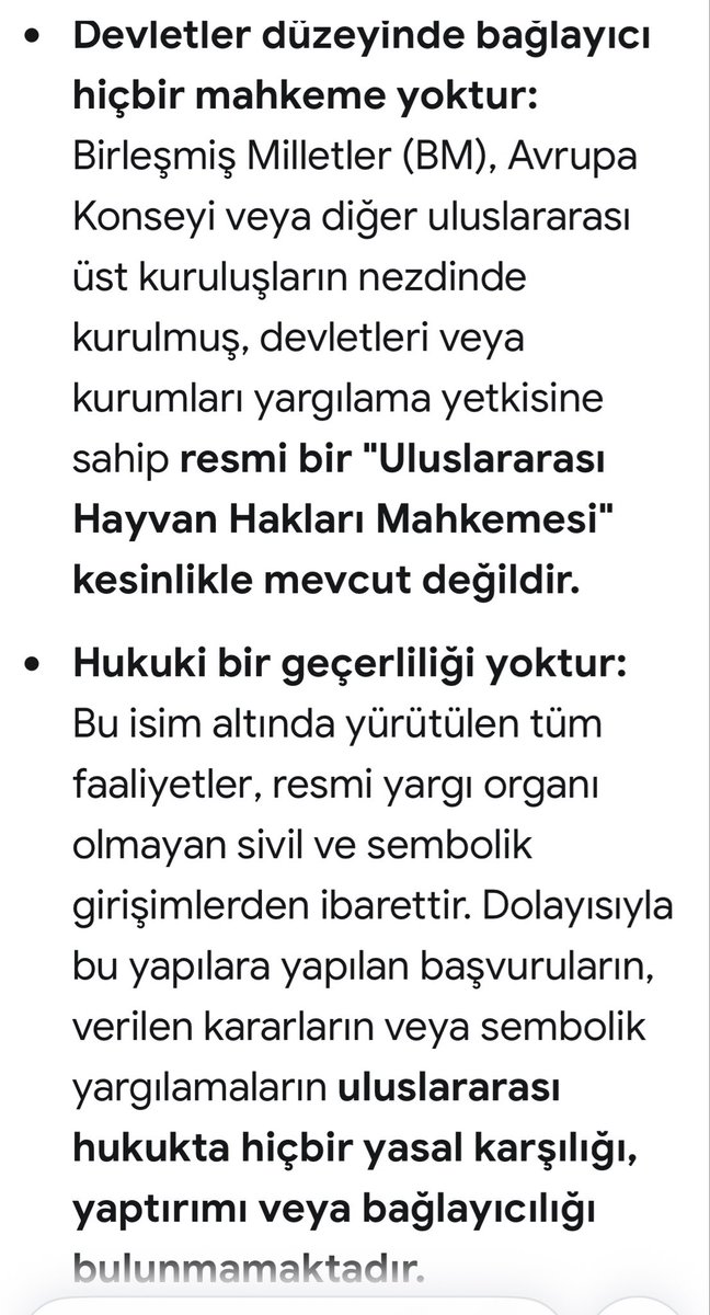 Av_MeltemZorba's tweet photo. UNESCO hayvan hakları bildirgesi uydurmuşlardı şimdi de Cenevre hayvan hakları mahkemesi diye bir şey uydurmuşlar 😂😂😂

Bunlardaki cehalet mağara adamında bile yoktur. İnsanların keyfi kurduğu gayriresmi şeyleri resmi kurum sanıyorlar :) https://t.co/TmjEv6I0cj