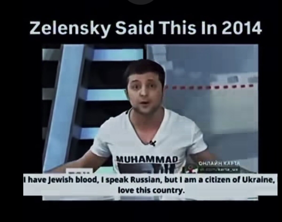 SsOone1's tweet photo. @tamsjointbiz @ZelenskyyUa He will sell all ukrain souls ✡️ https://t.co/c44BfiYayP