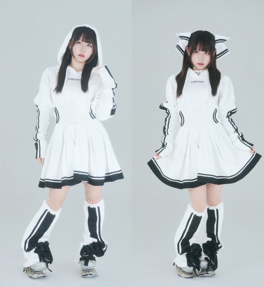 THEODOL_TKN's tweet photo. ❤︎#���ゅるして
の島村嬉唄ちゃんが着こなす、
白パーカー×ジャージ秋ルック❤︎

Model身長:152cm 

着用アイテム↓
❤︎ジャージロリィタパーカーOP
❤︎ サイバーフリルレッグウォーマー
❤︎ クソデカアンドロイドリボンクリップ

10/9 11:00~店頭20:00~通販
🛒https://t.co/EEI8kTMxtL https://t.co/96apKkf47n