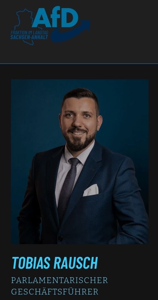 erdbeerbuegler's tweet photo. Der 1. historische Erfolg!

Unser Kandidat Tobias Rausch wurde erfolgreich zum Präsidenten des Landtages Sachsen-Anhalt gewählt! 🥳🥳

Als nächstes Ziel steht eine #AfD-Landesregierung! 💙🇩🇪

#Politikwende #NurNochAfD

https://t.co/t6bQzITYyK https://t.co/6RXf0a5c7v