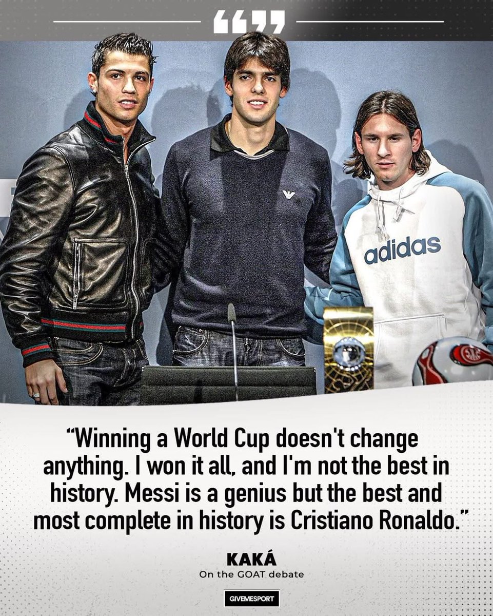 tweetcunha's tweet photo. Kaka was absolutely spot on https://t.co/rWE585Wjty