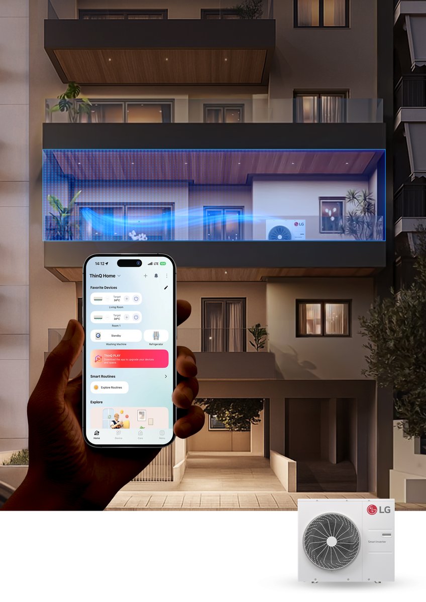 thermonews_'s tweet photo. https://t.co/epEubgckZz
@LGUS
#LGElectronicsTürkiye #MultiSplitKlima #YerdenTasarruf #konfor #haber #portal #thermonews https://t.co/QIf9qOC66T