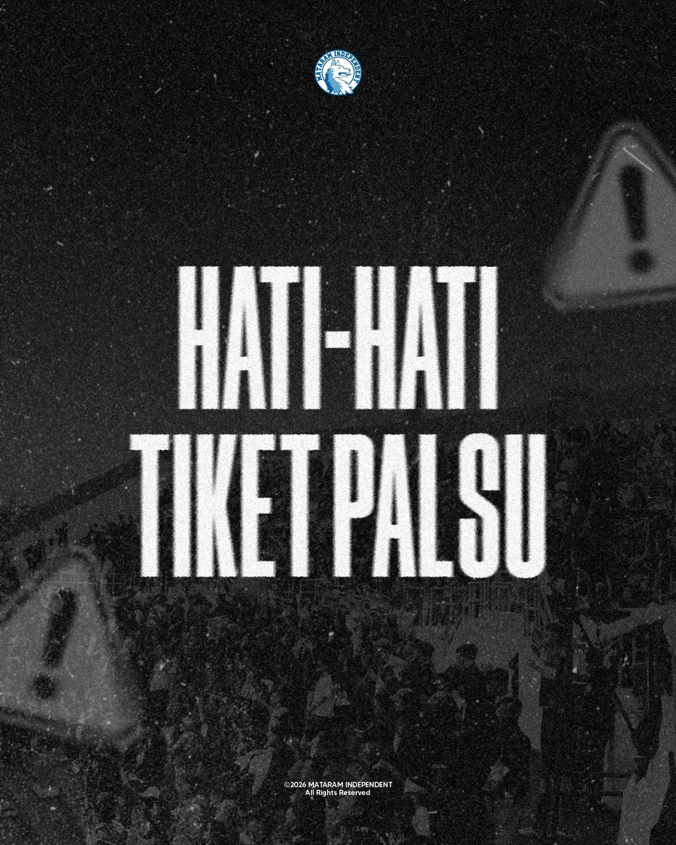 The_Maident's tweet photo. MOHON PERHATIAN..
KARENA ANIMO YANG SANGAT BESAR!!!
HATI HATI PENIPUAN TIKET!! https://t.co/qcYud8bwhL