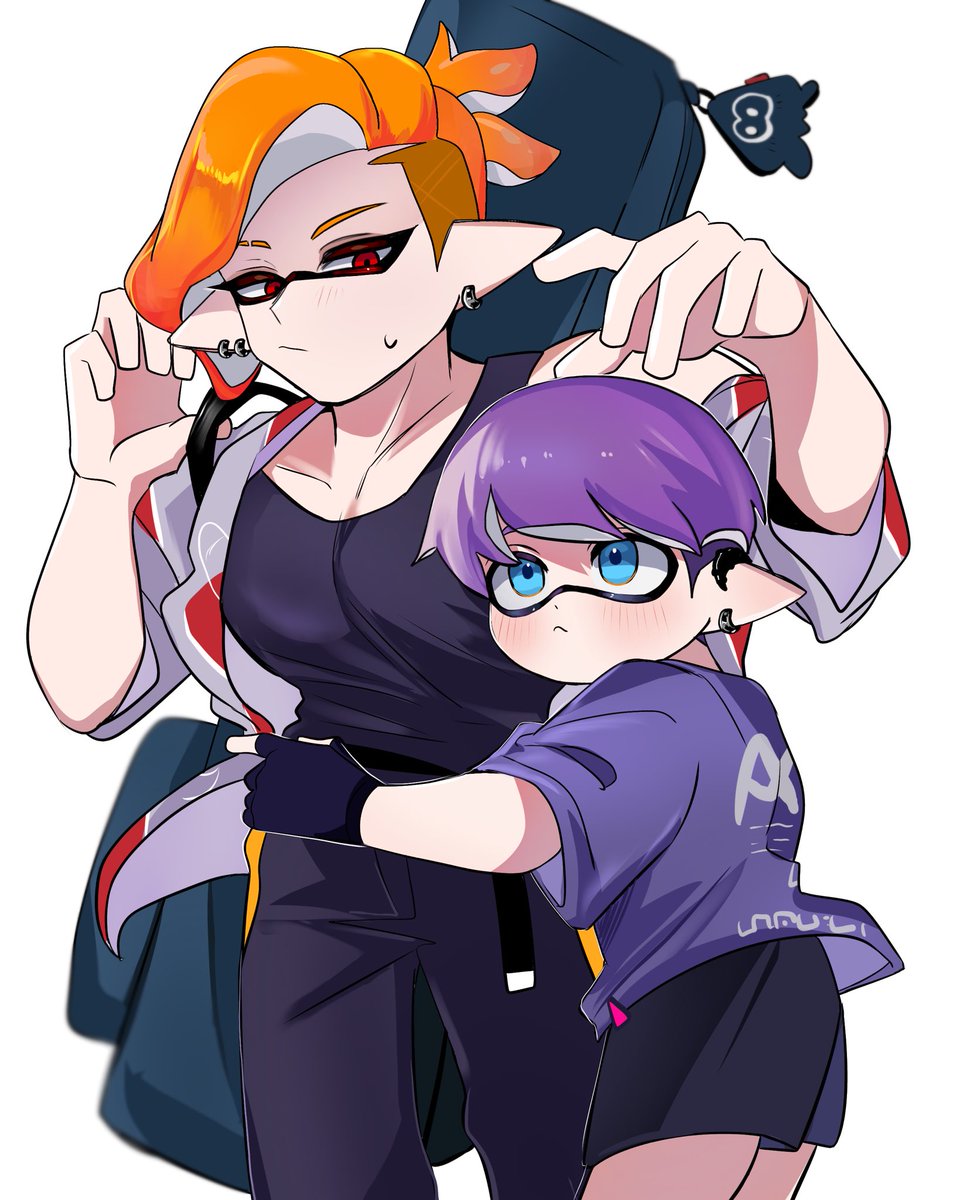totomato_toon's tweet photo. ひっつき虫💜 https://t.co/734e7zy2Qw
