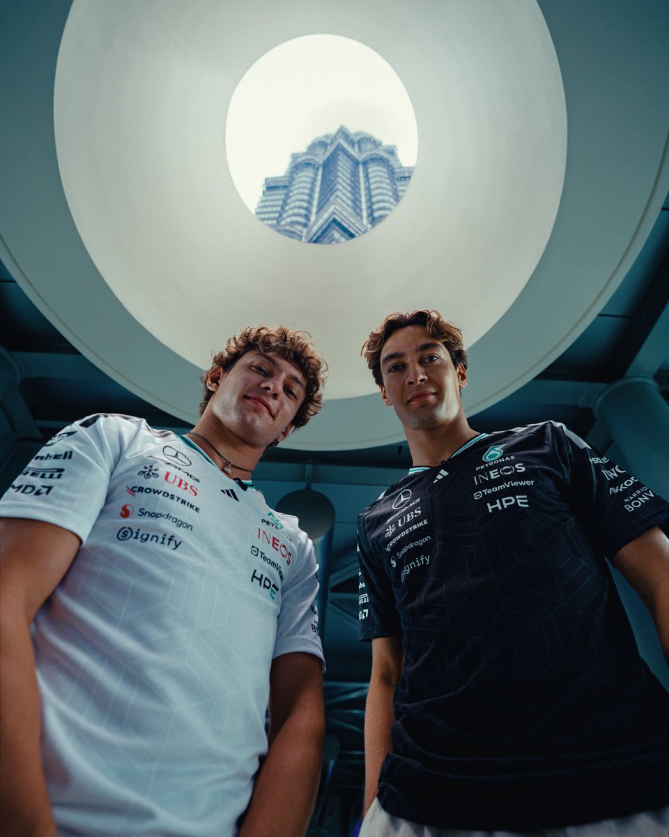 MercedesAMGF1's tweet photo. Last week in KL with PETRONAS 💚 https://t.co/MYK2Xeou67