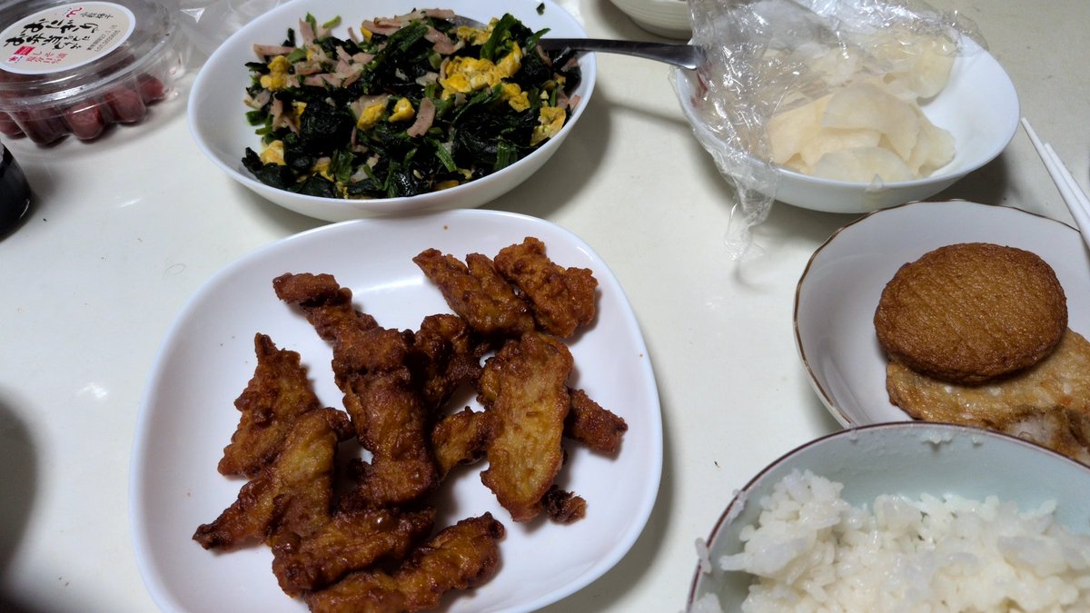 IKamioshi89256's tweet photo. 今日のご飯です https://t.co/eyPzjCtByl