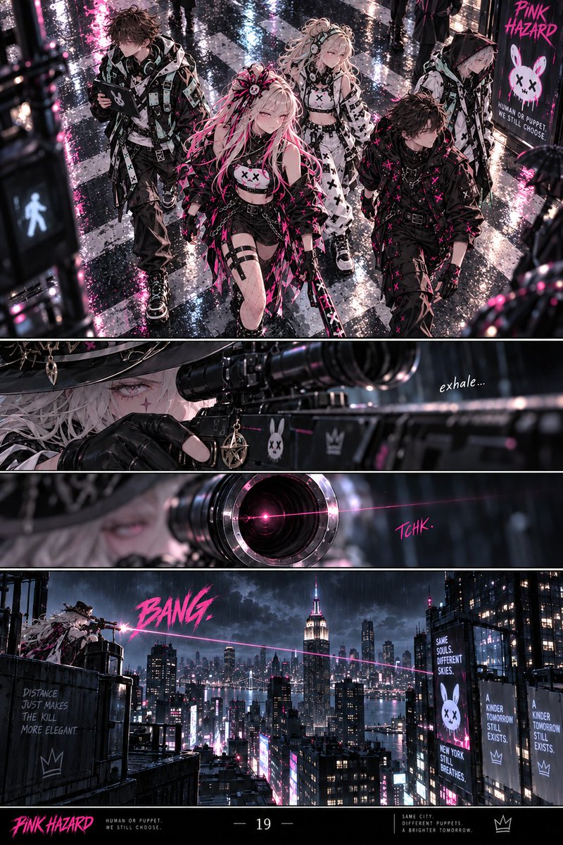 JaehoYangAuthor's tweet photo. π©· New York is no longer under attack.
Itβs being rewritten.
Roxy has one choice: fight back or become part of the system.
π PINK HAZARD
Available on Amazon Kindle.
#PinkHazard #AmazonKindle #KindleComics #Cyberpunk #SciFiComics #ActionComics #Dystopian #IndieComics #JaehoYang https://t.co/zUZNfR3HU1