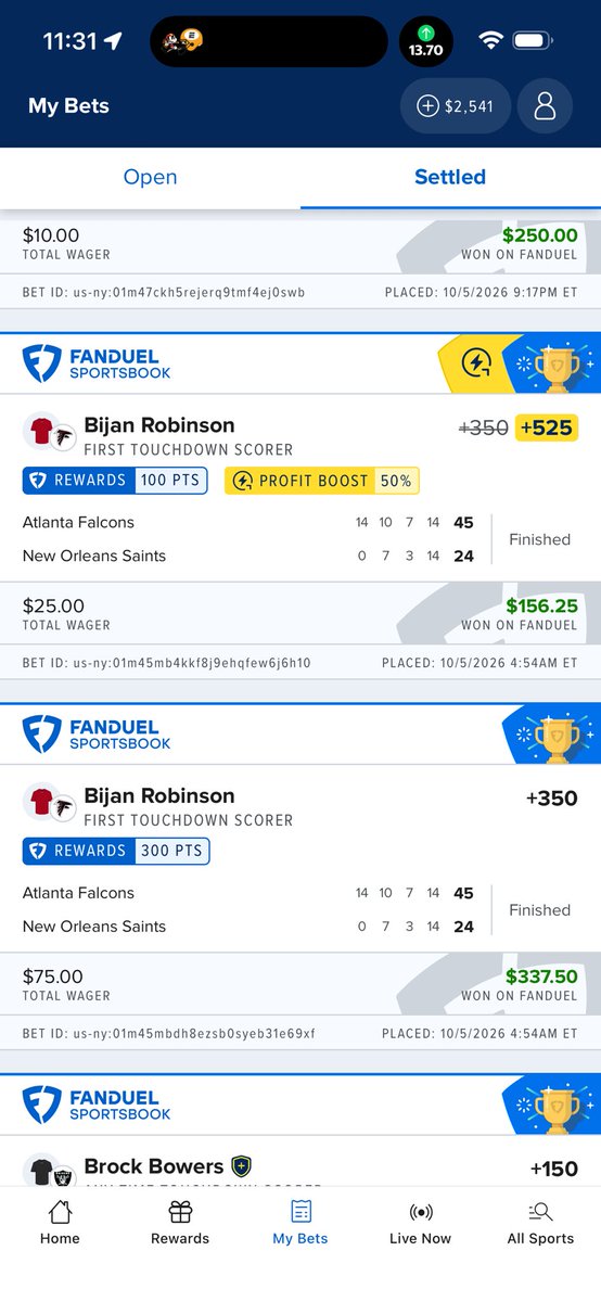 ImmortalSports1's tweet photo. Lots of hits tonight with the B Robinson duo but my lord thank you Brian https://t.co/LBRnufARfr