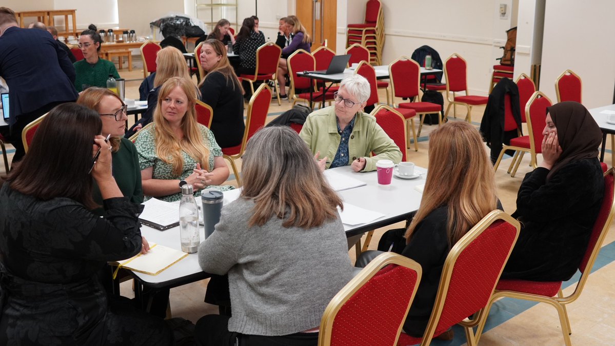 NottsOPCC's tweet photo. 💜Working together to prevent violence against women and girls.

Earlier today, Deputy PCC @AngelaKandola welcomed partners from policing, local government, the third sector and other organisations to a PCC-led Violence Against Women and Girls (VAWG) Prevention Workshop. https://t.co/Mg4QDdrOVe