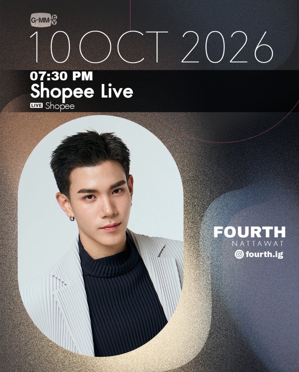 _bunnyteafleur's tweet photo. โหหห น้องโฟ้ดไปไลฟ์กับแคมเปญ 10.10 กับพี่ Shopee นี่เองง ตื่นเต้นนนนนนนน ยิ่งใหญ่มาก😳🫪🥳

@tawattannn  
#Fourthnattawat #โฟร์ทณัฐวรรธน์ https://t.co/dQl3OOSAw5