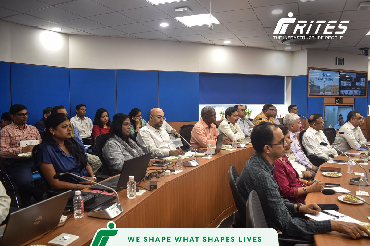 RITESLIMITED's tweet photo. Integrity powers progress.
A special session on “Ethics & e-Governance” was organised at #RITES under the #VigilanceAwarenessCampaign & Week 2026, themed ‘Probity for Prosperity’.
Guest of Honour: Shri Krishna Mohan, Retd. IAS (1977 batch, Haryana Cadre)
#ProbityForProsperity https://t.co/sL9kPtw4A4
