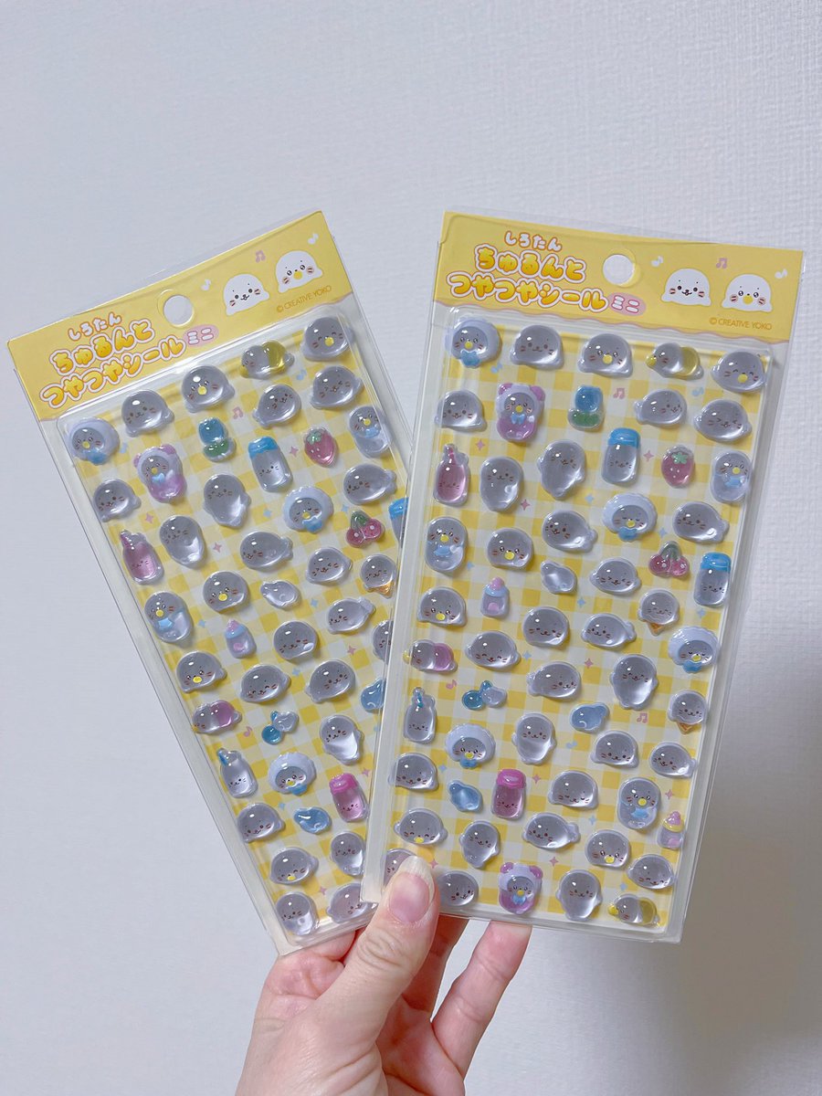 mirei_sk88's tweet photo. しろたんの赤ちゃんシール買いました✌️👶使用用と保存用ですwww https://t.co/Fv1p68Ebj8