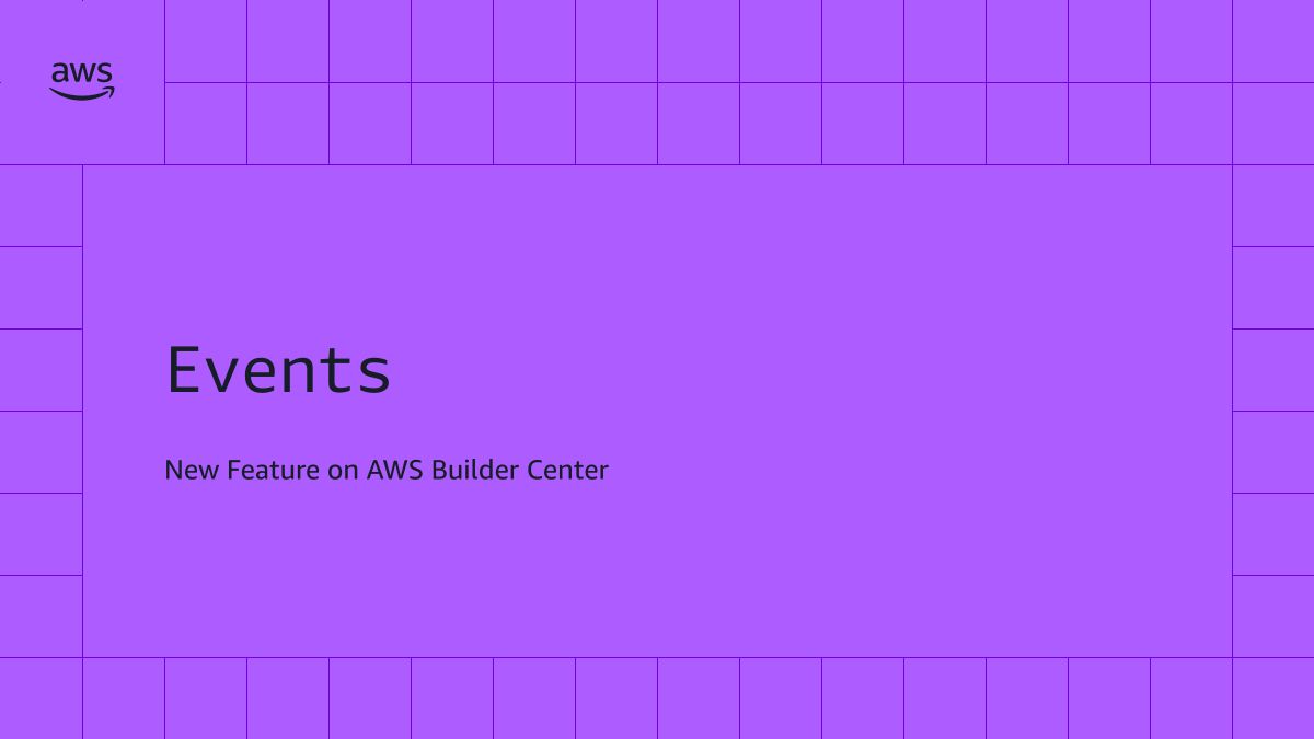 ricksuttles's tweet photo. Events are now live on AWS Builder Center. Find and register for meetups and workshops hosted by AWS Heroes, Community Builders, and User Group Leaders, right from the AWS Builder app, and get reminders as push notifications. https://t.co/qZYjG6ldAM https://t.co/jVJHUaS5FR