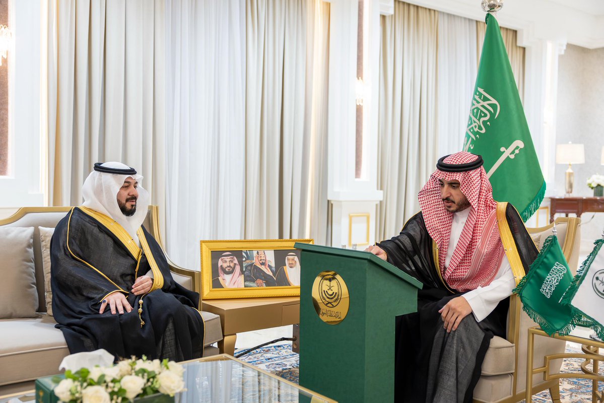 AljoufSA's tweet photo. سمو أمير #منطقة_الجوف يدشّن البرنامج الدعوي "البناء العقدي".

https://t.co/OlEHVanjtS https://t.co/Ow4jDpT8j3