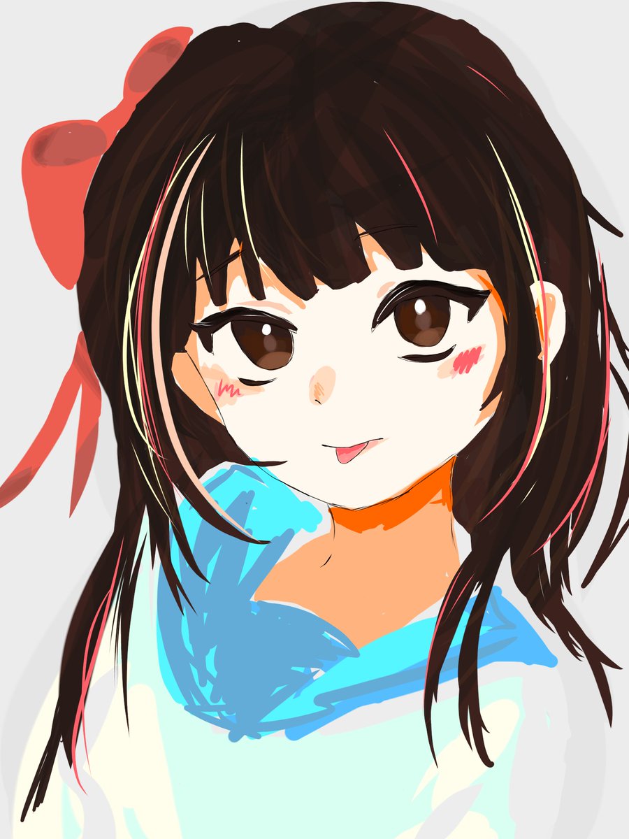 MoMoA0415's tweet photo. 黒髪少女
#絵柄が好みって人にフォローされたい 
#秋の創作クラスタフォロー祭り https://t.co/SgXbeBBC0t
