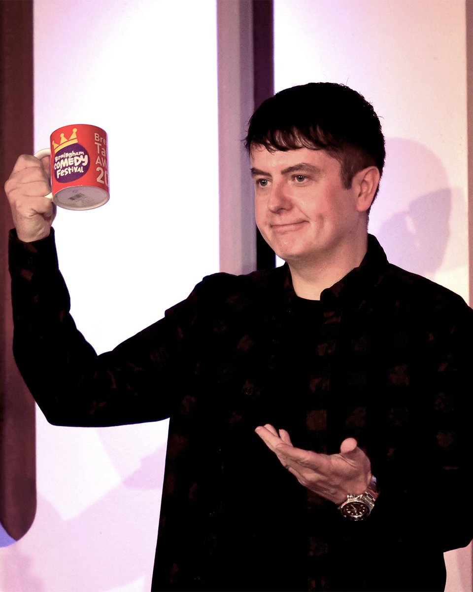 GleeClubBham's tweet photo. Let’s hear it for Eden Voss, the winner of this year’s @BhamComFest Breaking Talent Award 👏

It was a fantastic night celebrating the wealth of comedy talent across the West Midlands, featuring other nominees Naph, @AndyBucksComedy, Tarik Badwan &amp; Nina Semple!

📸 Dave Freak https://t.co/xaVF53Pbq9