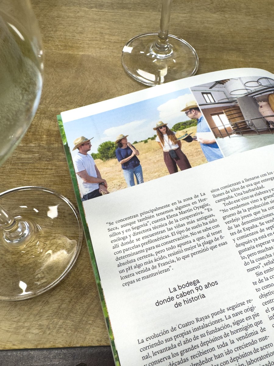 CuatroRayas's tweet photo. «En La Seca cuesta encontrar un rincón desde el que no se vea una viña»🌿

Aquí, el #vino no es solo una botella: es paisaje, es tierra y es una historia que se lleva escribiendo generaciones. https://t.co/e7QYivPJGc