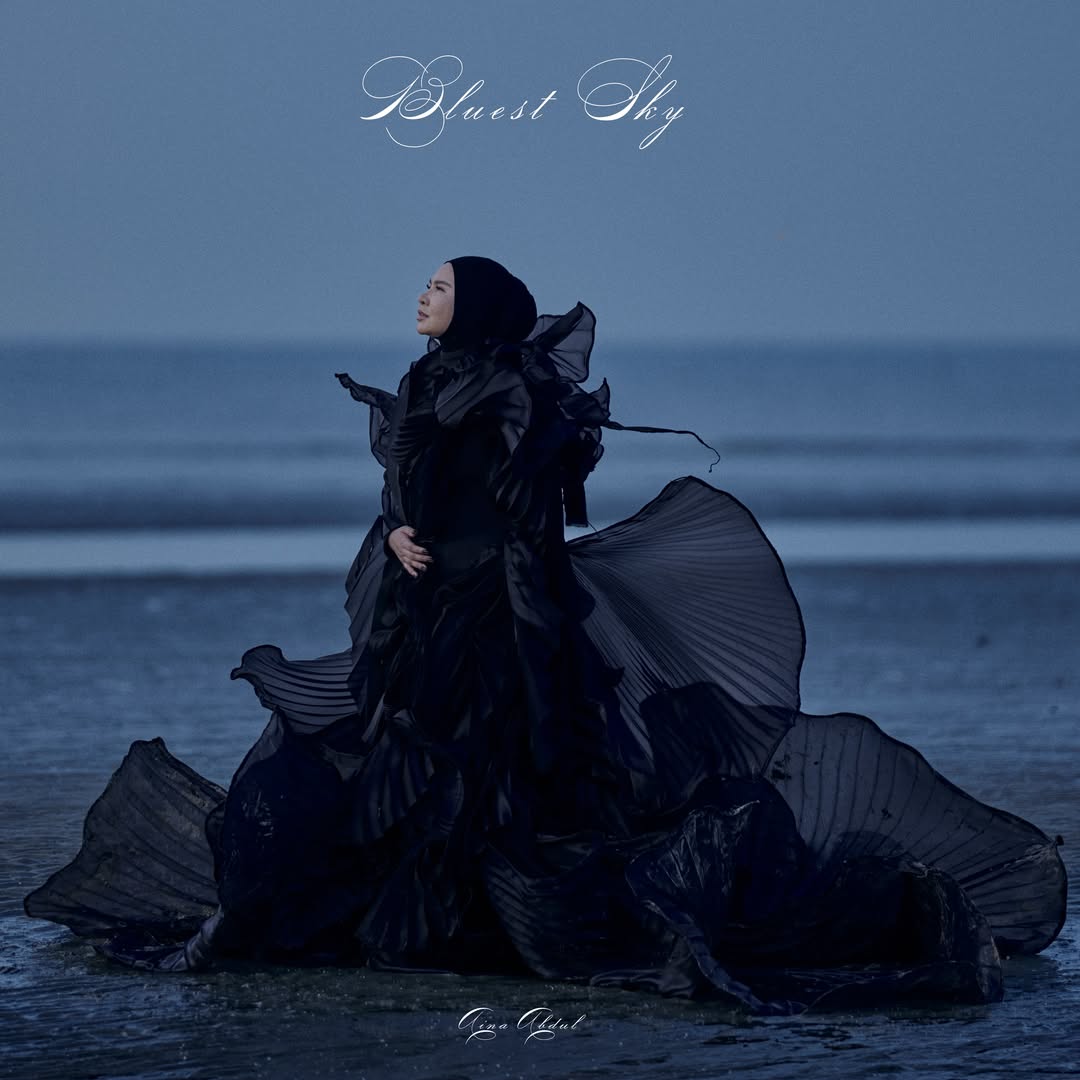 esc_asia's tweet photo. Cover art for Aina Abdul’s single "Bluest Sky", Malaysia’s entry for #EurovisionAsia 2026.

The song will be released on October 9. https://t.co/SBjkwOQHrZ