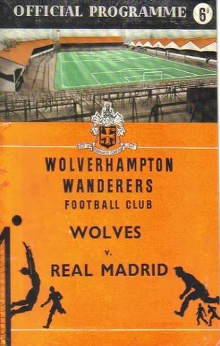 _AlwaysWolves's tweet photo. ON THIS DAY...17 October 1957.

Molineux.
55,000 supporters.
Real Madrid, the reigning Spanish and European champions, had arrived in Wolverhampton.

And Wolves won.
Wolves 3-2 Real Madrid.

Stan Cullis in the dugout.
Peter Broadbent, Jimmy Murray and Dennis Wilshaw on the scoresheet.
Molineux under the floodlights.

One of the greatest nights in Wolves history.

Which great Molineux night would you most like to have witnessed?
#wwfc