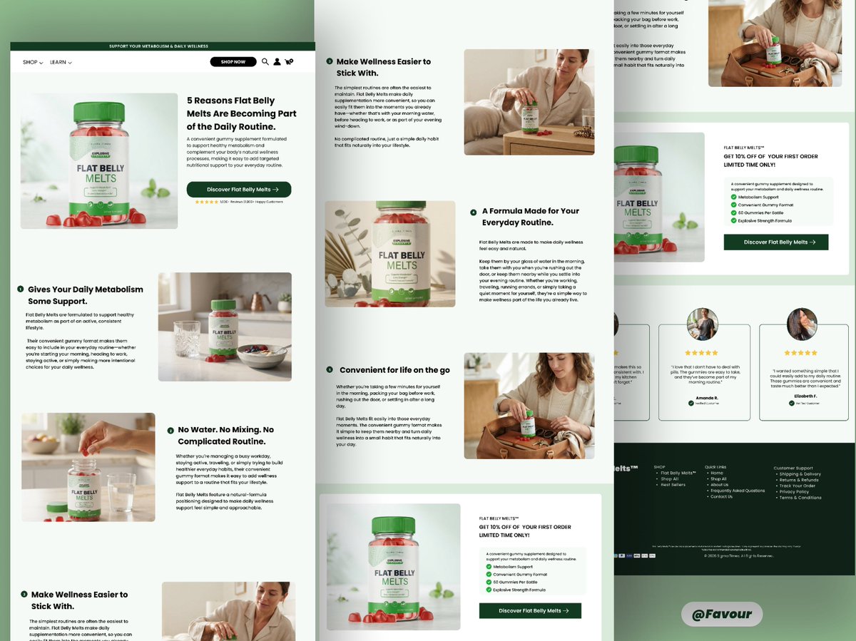 phavouritee's tweet photo. Your listicle page shouldn’t just look good.

It should answer the questions stopping visitors from buying:
Why do I need this?
 Why should I trust it?
 Will it work for me?
 Why this product over alternatives?
 What should I do next? https://t.co/3LxdaSPBF1