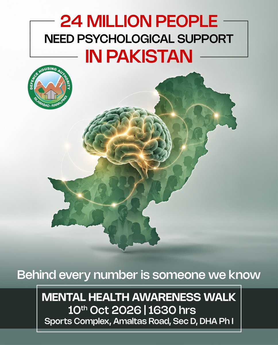 DHAIR_Official's tweet photo. Mental health affects more people than we often realise. Let's walk together to spread awareness and show that support is always within reach.
#MentalHealthAwarenessWalk #DHAIR https://t.co/6HNa7c94r0