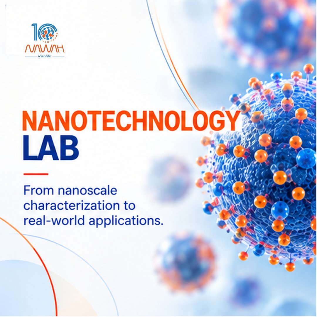 NawahScientific's tweet photo. من الـ Nanoparticle Characterization لحد الـ Nano formulation

في Nawah Scientific بنقدّم مجموعة من Nanotechnology Services لدعم البحث والتطوير، تشمل:
🔹 Nanoparticle Characterization
🔹 Scanning Electron Microscopy (SEM)
🔹 Nano formulation Development
🔹 Skin Penetration & Deposition Studies

حلول متكاملة لدعم Nanotechnology Research & Development.
📩 تواصل مع فريقنا لمعرفة المزيد عن خدمات الـ Nanotechnology Lab.

📞 +20 106 448 8216
📧 info@nawah-scientific.com
#NanoFormulation #microscopy #NawahScientific