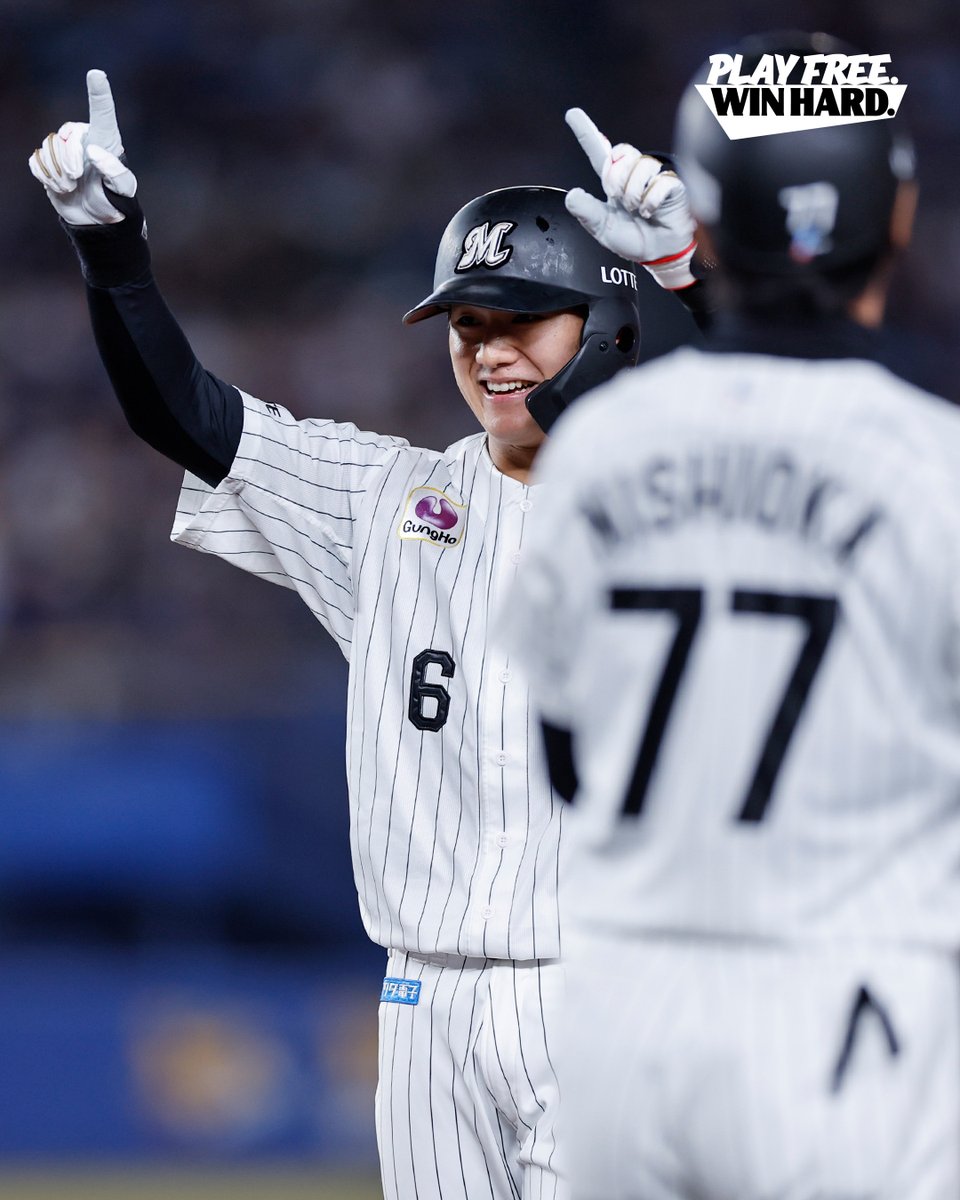 chibalotte's tweet photo. Tied for the Top.
#chibalotte #MarinesBaseball https://t.co/Y0kBXTOFSq