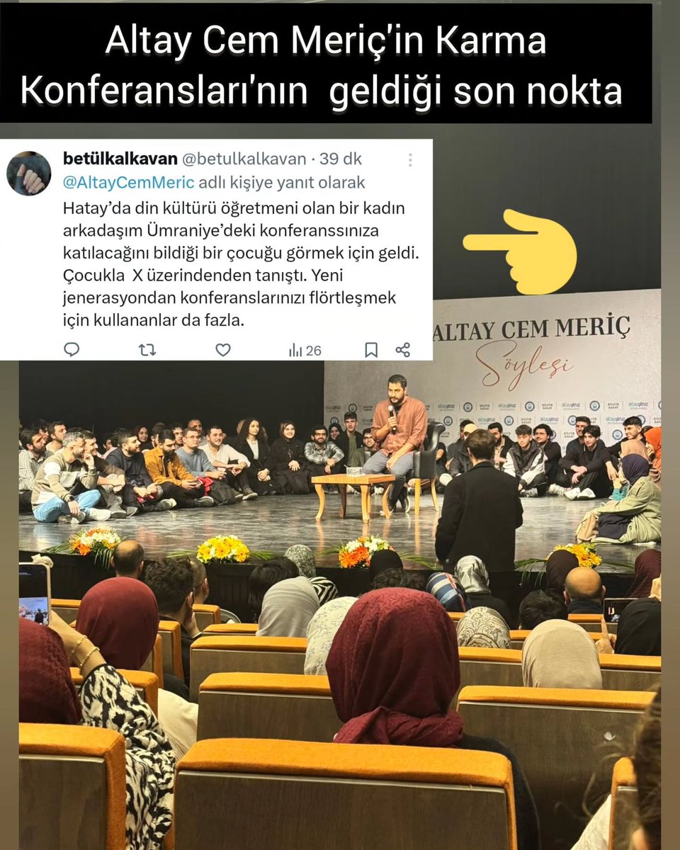 DEVRANKESK's tweet photo. @EbubekirSifil Hedef alınmasında da bir behis yok hocam.

@AltayCemMeric Romantik, modernist, reformist bir itikadi anlayışı; ehli sünnet hanefi maturidi çizgiyle bağdaştırma gayreti içinde olan çoğunluğu ergen olan müslüman gençlerinde yanlış kanaatlerle zihnini bulandıran bir arkadaş. https://t.co/HiFc9BM11a