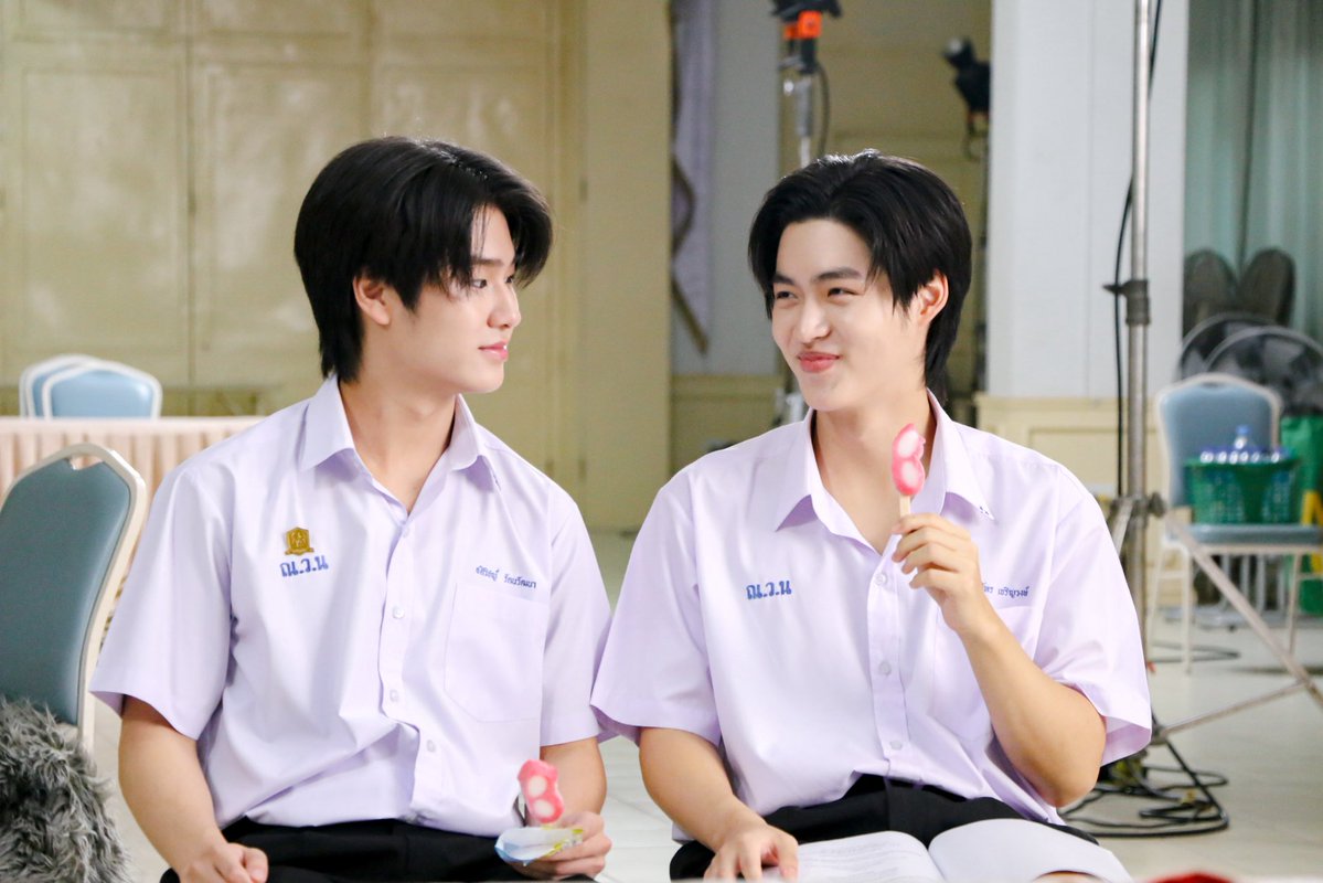 GoodBoySeries's tweet photo. [Q19] คิวนี้พี่ให้ล้านฟินเลยล่ะ ประธานรุธน้องจิทำถึงเกินนน😻👉🏻👈🏻

#GoodBoySeries 
#GMMTV
@lukepeemsan @mickmetas https://t.co/PShMc4s8QV