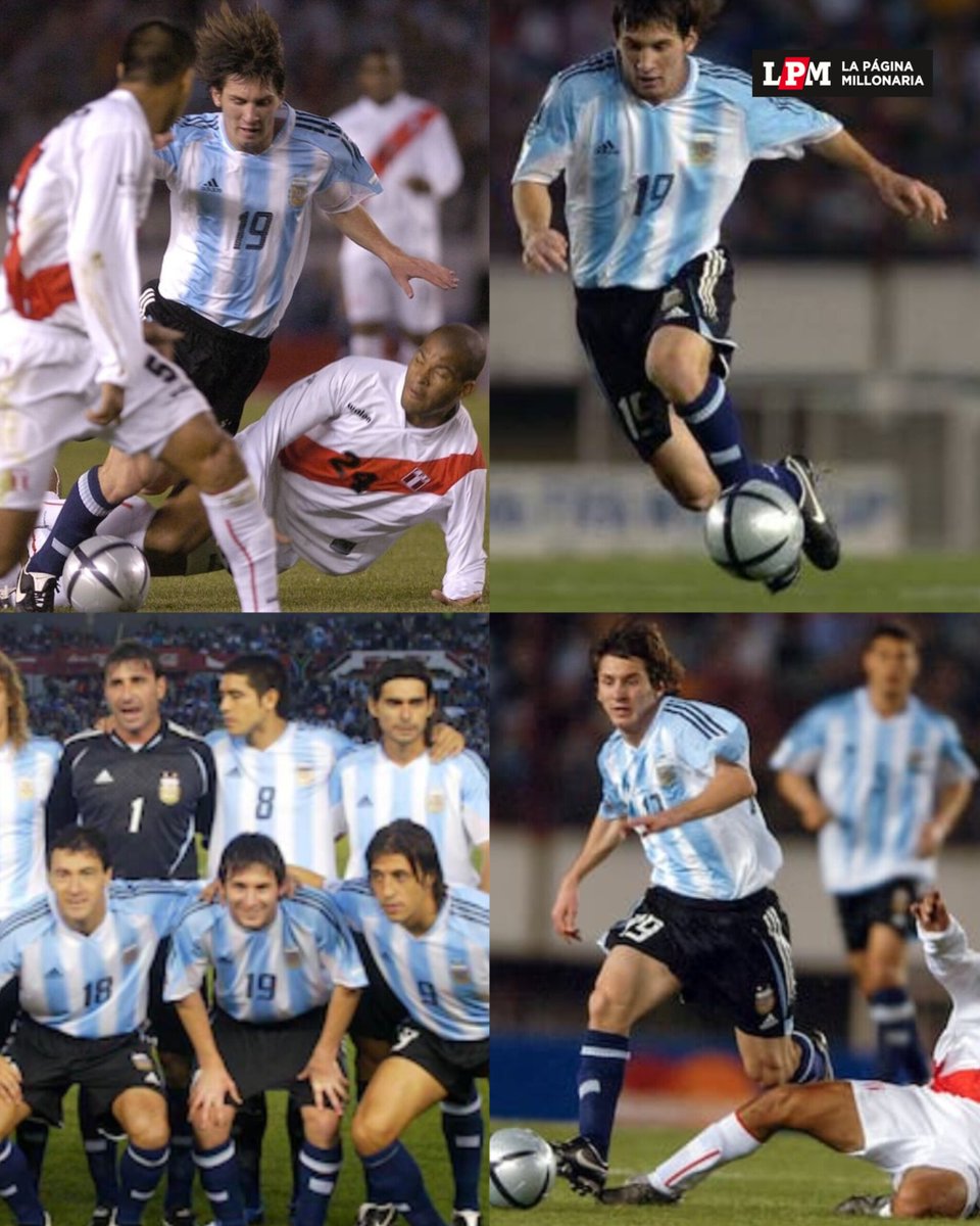 RiverLPM's tweet photo. 🔙🥹 El 9/10/2005 contra Perú pisaste por primera vez nuestra casa. 21 años después, sin saber lo que es perder un partido en el Monumental y con una copa del mundo encima, darás la última función con la celeste y blanca también en Núñez. Sí Lionel, fue una historia hermosísima. https://t.co/PX0bpqyLsM