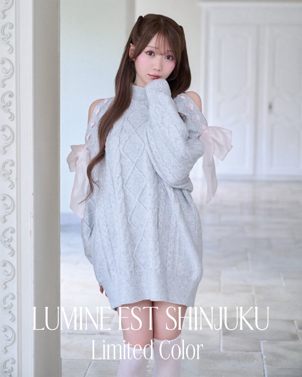 rosemuse_'s tweet photo. ┈𝑛𝑒𝑤 𝑎𝑟𝑟𝑖𝑣𝑎𝑙

"Cold shoulder ribbon cable knit"
color : gray/mocha/white/charcoal
¥12,980(tax in)

release
⁡⁡↪︎web 10/13(tue) 20:00~
⁡⁡↪︎store 10/14(wed) 11:00~
※grayは店舗限定カラーです。

◾︎gray/mocha : 155cm
◾︎white/charcoal : 165cm
⁡
#RoseMuse https://t.co/yAF9VNRcJY