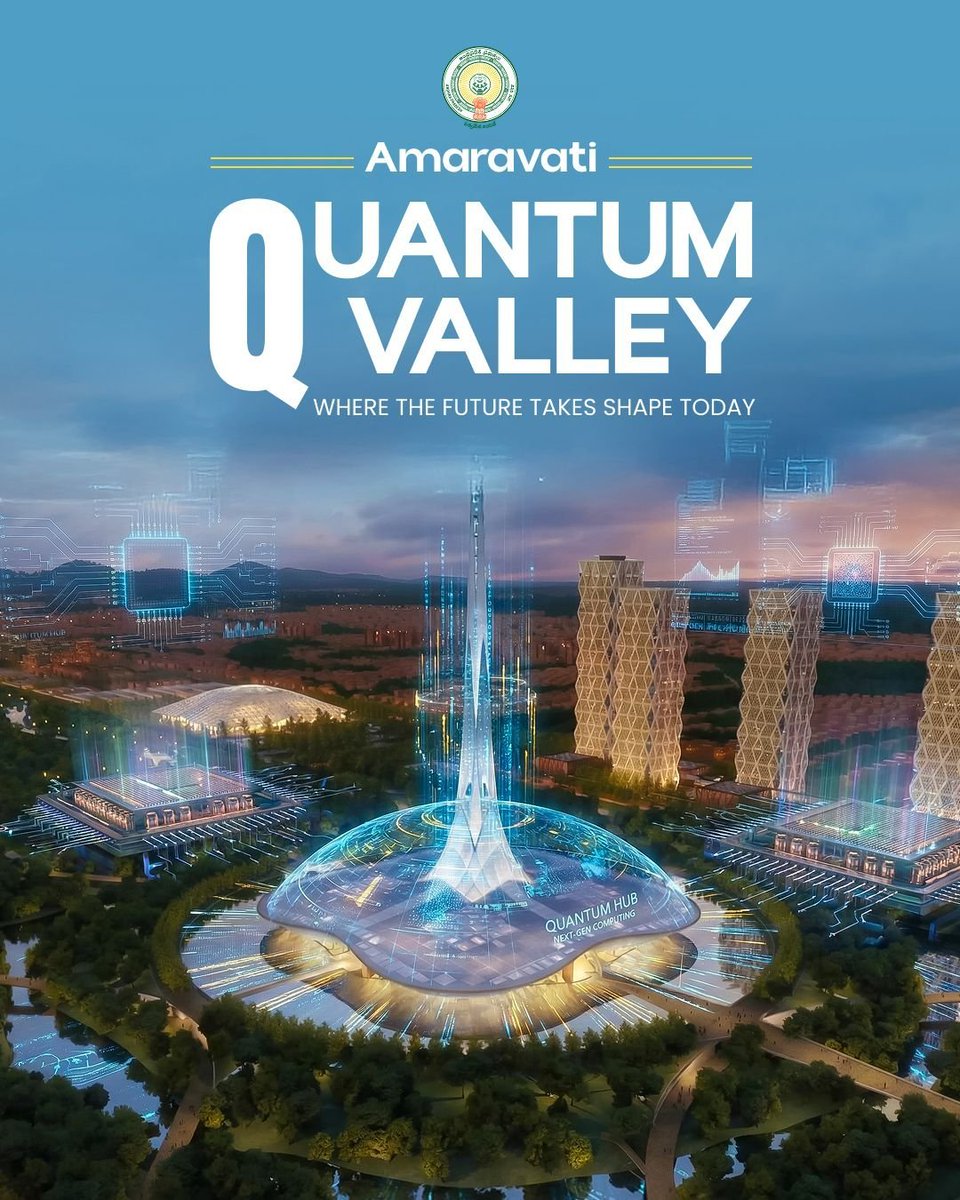 AndhraNexus's tweet photo. 🚨 Exiting news! 😍🔥

Companies are lining up for investments in Amaravati Quantum Valley(AQV), with seven projects worth ₹382.5 crore proposed.

1. TriQuanta Labs — ₹35 crore investment, 175 jobs.

2. Quantum Codon Pvt Ltd — ₹167 crore investment, 126 jobs.

3. Quanfluence Pvt Ltd — ₹5 crore investment, 30 jobs.

4. Srishti Quantum Pvt Ltd — ₹100 crore investment, 500 jobs.

5. Veridata Health Inc — ₹4.5 crore investment, 50 jobs.

6. Arohak Technologies — ₹62 crore investment, 300 jobs.

7. PhotonCore Systems — ₹9 crore investment, 45 jobs.

The projects are expected to create 1,231 jobs across quantum technology, deep-tech & healthcare research.
#AndhraPradesh #Infrastructure #India