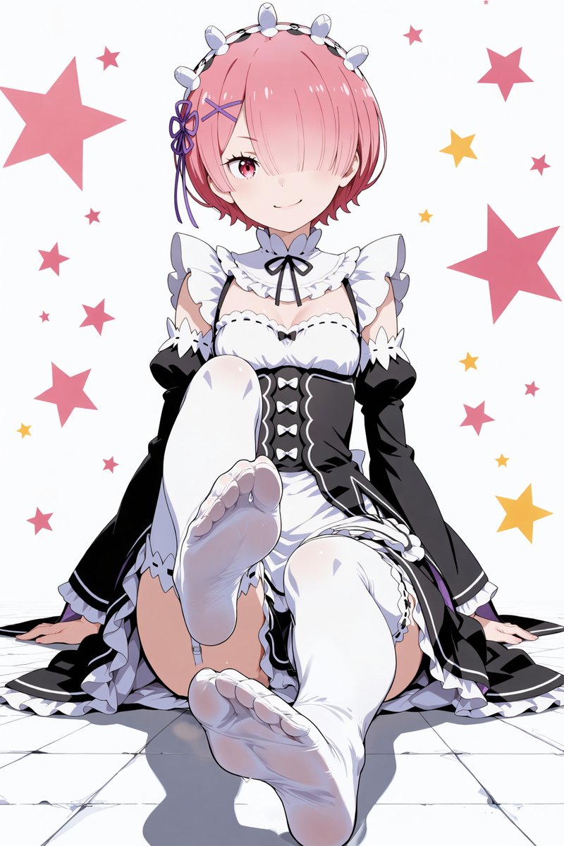 BIGchanX's tweet photo. ラム / Ramu   (Re:ゼロから始める異世界生活) 
 #リゼロ　#鬼がかり　#Rezero https://t.co/S6860G1Bdn