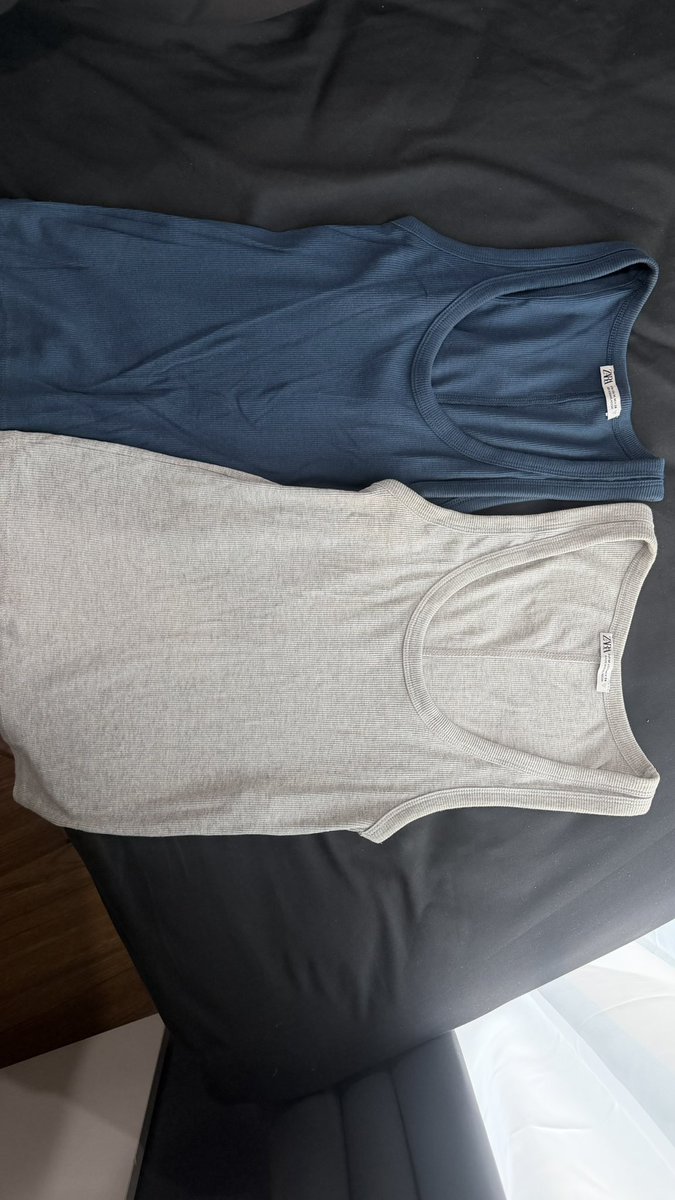 pepipepieee's tweet photo. กล้าม Zara แท้ สีเทากับสีกรม ตัวละ 120 รวมส่ง รับคู่ 220 รวมส่ง
#ส่งต่อ #ส่งต่อเสื้อผ้ามือ2 #เสื้อผ้ามือ2 #เสื้อผ้ามือสองสภาพดี #เสื้อผ้ามือสองราคาถูก #ส่งต่อเสื้อผ้า #เสื้อผ้ามือสอง #กระเป๋ามือสอง #ส่งต่อเสื้อผ้ามือสอง https://t.co/RwvcHkYDQ2