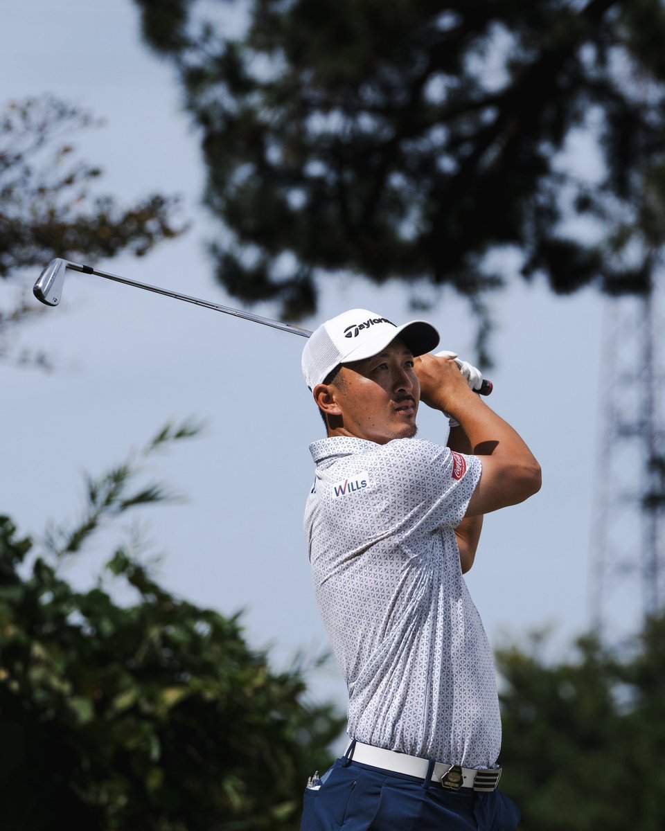 TaylorMadeJapan's tweet photo. 今週開催の「ベイカレントクラ��ック」に挑むチームテーラーメイドの練習ラウンドの様子をお届け⛳️

世界中で活躍する彼らの最高峰のプレーが繰り広げられる一戦にご注目ください🔥

#TeamTaylorMade https://t.co/tAGqjM4Hw6