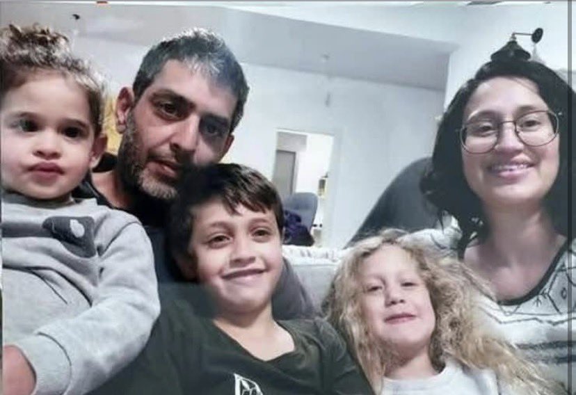 KingDavid9y's tweet photo. 💔 Abigail Idan was only three years old when, on the morning of October 7, her life changed forever.

That day, Hamas terrorists stormed her family’s home in Kibbutz Kfar Aza. Her parents, Roy and Smadar, were killed in front of her. 💔
Abigail’s father tried to save her and pick her up, but he was shot while trying to protect his daughter. Soon after, both of her parents were dead.
Terrified, Abigail ran out of the house barefoot. She was covered in her father’s blood and desperately searched for somewhere safe to hide. She reached the home of their neighbors, the Brodutch family, hoping she would be protected there.
But there was no safety there either.
Abigail was kidnapped together with the mother of the family and three of her children and taken into Gaza. For the next 50 days, the three-year-old girl was held captive, moved between underground tunnels and apartments above ground.
Meanwhile, her nine-year-old brother Michael and six-year-old sister Amalia remained in their family home. They hid inside a closet for about 14 hours.
The children stayed completely silent while gunfire and screams could be heard outside. Throughout those long hours, they remained on the phone with a welfare emergency-line operator, who comforted them, reassured them, and stayed with them until rescue forces finally reached the house.
Michael and Amalia were rescued.
But their little sister was no longer there.
Three-year-old Abigail had lost her parents and was now being held hostage.
According to her aunt, Tal Idan, the conditions in captivity were extremely difficult. Abigail suffered from severe malnutrition. One pita had to be shared among five hostages.
During all 50 days of captivity, Abigail was not able to bathe even once. After her release, her family discovered that her small body was covered in lice.
«She was completely covered,»her aunt said. “It took us a long time and a lot of effort to get rid of them.”
The hostages were constantly moved from one place to another, living every day in fear and uncertainty.

On November 26, Abigail was finally released.

A small, quiet girl returned, having experienced things no child should ever have to endure. She had lost both of her parents and struggled to understand where the life she once knew had gone.
According to her family, Abigail became especially sensitive to loud noises and afraid of the dark.
«She is not the same child she was before,»her aunt said.

Today, Abigail, Michael, and Amalia live together with their aunt and uncle. They are growing up without their parents and slowly learning how to feel safe again. What they went through will always be part of their lives, but they are now surrounded by family members who are doing everything they can to give them care, warmth, and love. ❤️🙏