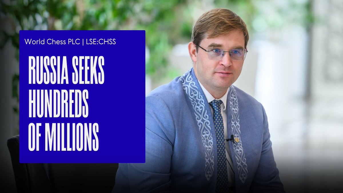 theworldchess's tweet photo. Turlov has been FIDE president for just a week
Now Russian prosecutors are reportedly seeking hundreds of millions in assets
The lawsuit was filed 2 days before his election
The full basis remains unclear
10.05 could reveal more
Credit:MichalWalusza/FIDE 
https://t.co/UchWx3wXrA https://t.co/QavmAUwV4N