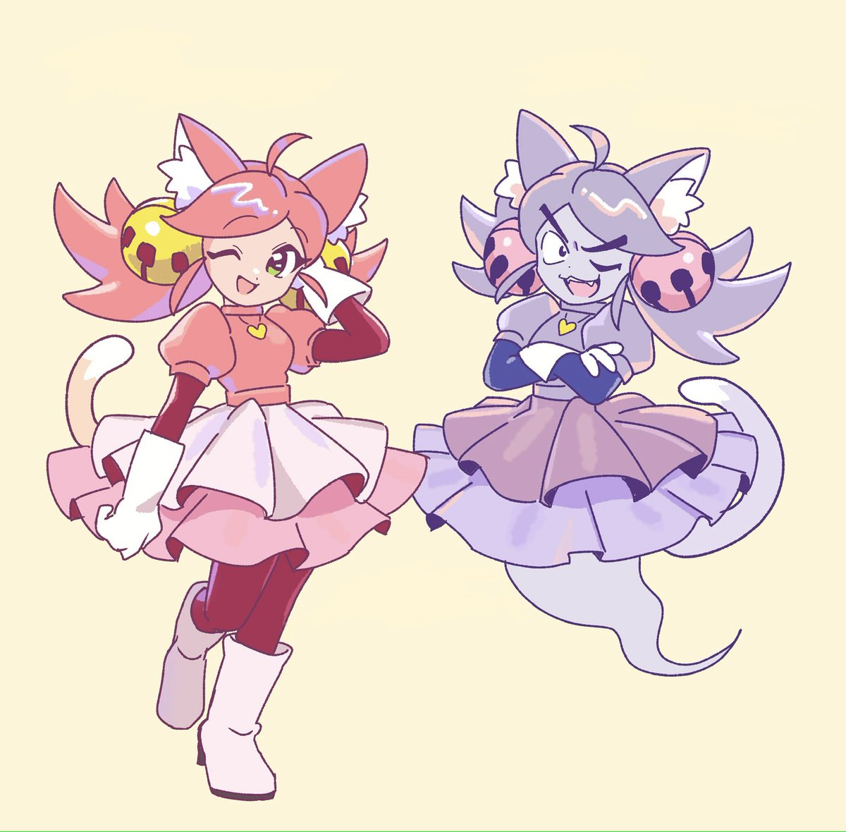 PonshuisLIFE's tweet photo. Mew！🐱👻🩷💜

#Deltarune https://t.co/sRTIDfJgs5