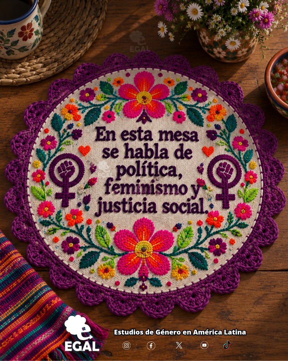WomenNewsVzla's tweet photo. Que nuestras mesas sean espacios para pensar, disentir, escuchar y construir una sociedad donde la dignidad y los derechos humanos no sean negociables.
#EstudiosDeGeneroIg https://t.co/zdjcatbk53