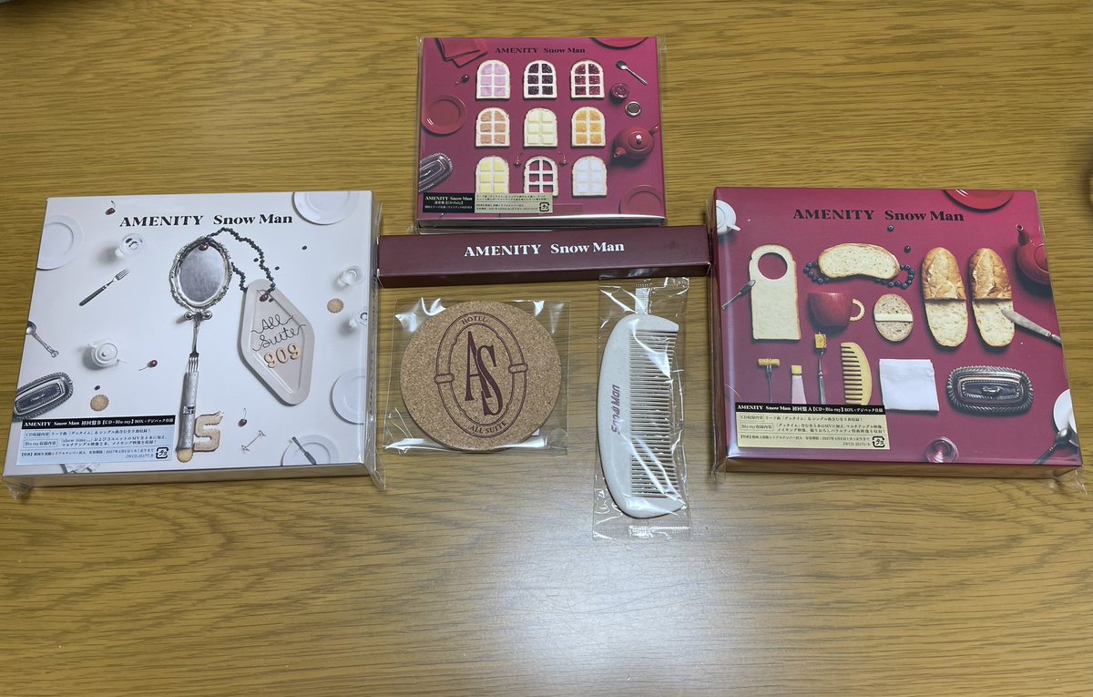 Hiyarakko_'s tweet photo. 届きました！！
MVやバラエティ楽しみたいと思います！！
特典は使わずに観賞用で☺️
#snowman #AMENITY https://t.co/rnyCwj4uTt