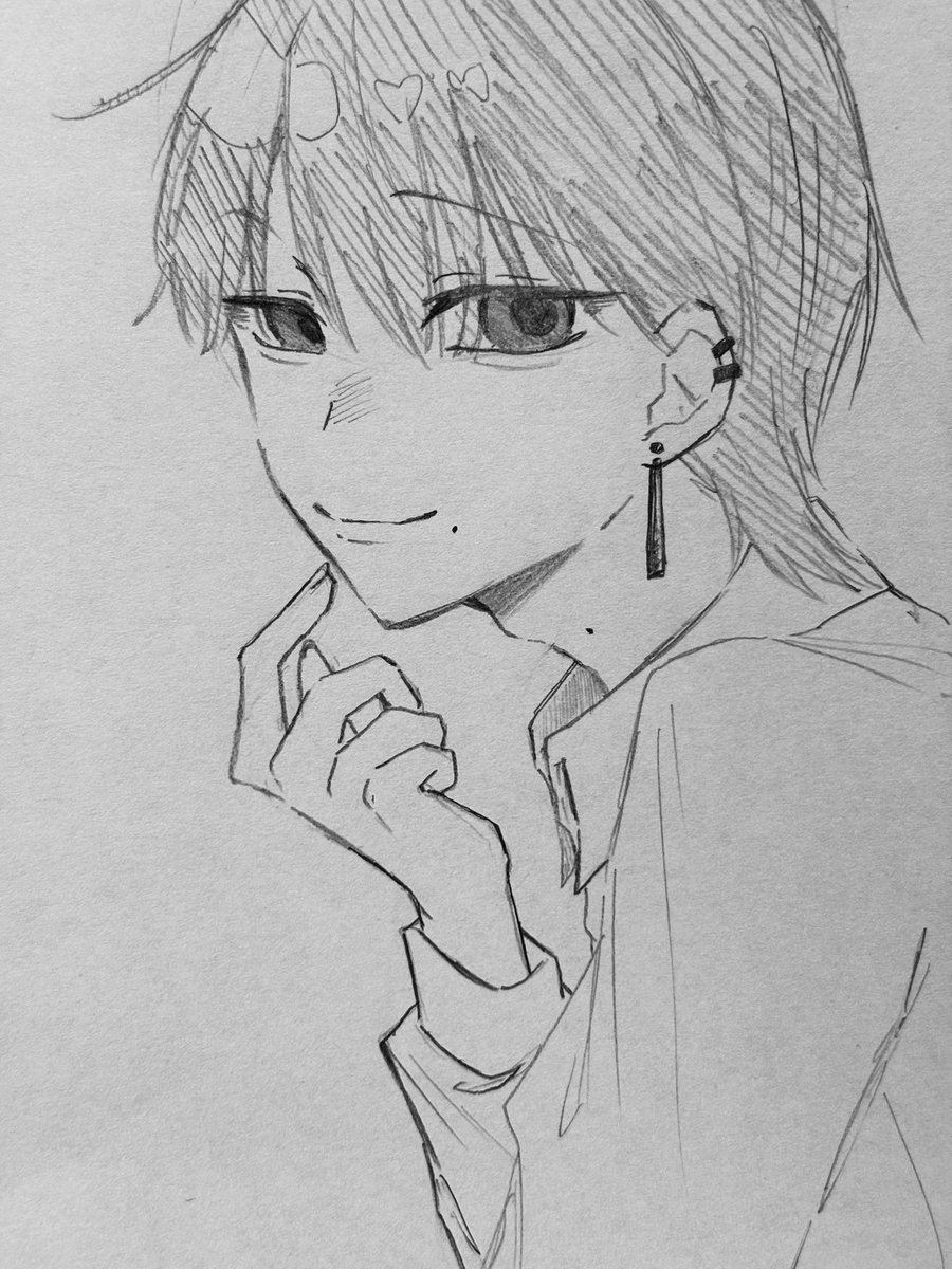 us2rni's tweet photo. めろ男
 #イラスト  #漫画家志望 https://t.co/UuGsAwfguN