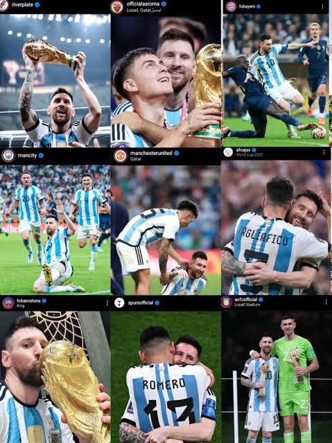IdrisWave's tweet photo. The day every club became a Messi fan because their player happened to be in the picture 😂 https://t.co/47PphOvvt4