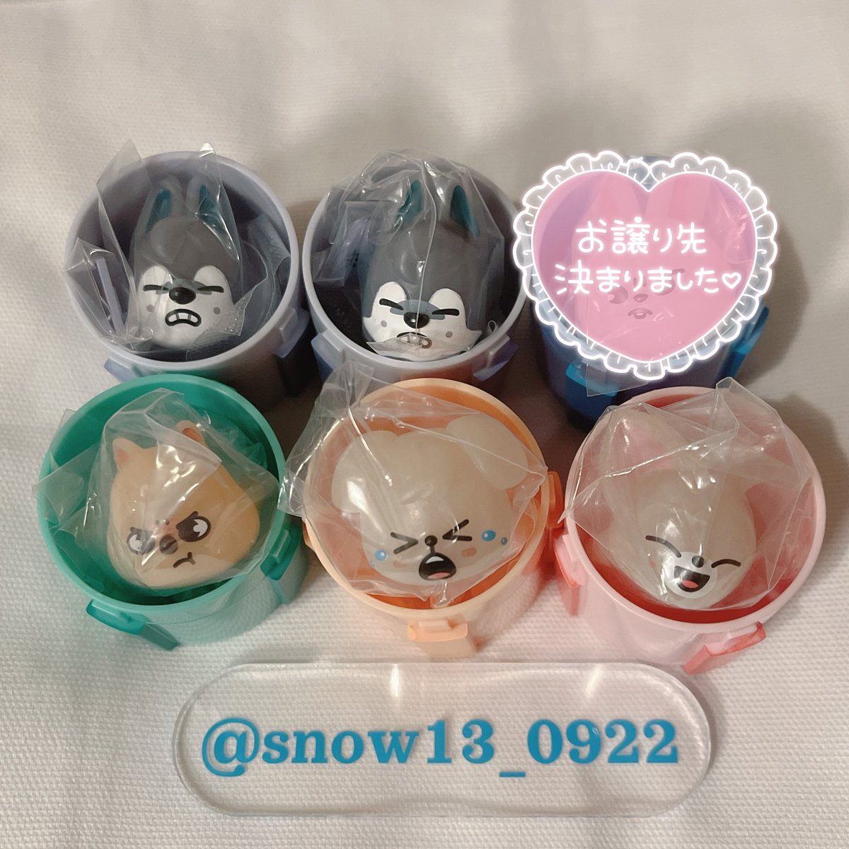 snow13_0922's tweet photo. ぷくっとバースデーリング　SKZOO 
交換　straykids 

譲/ウルフチャン🐺クオッカ🐿️パピーム🐶フォクシニー🦊

求/2枚目リービット🐰

東京ドームでお手渡し希望
お気軽にお声かけください
よろしくお願いいたします🙇‍♀️ https://t.co/FSbNYWaxr9