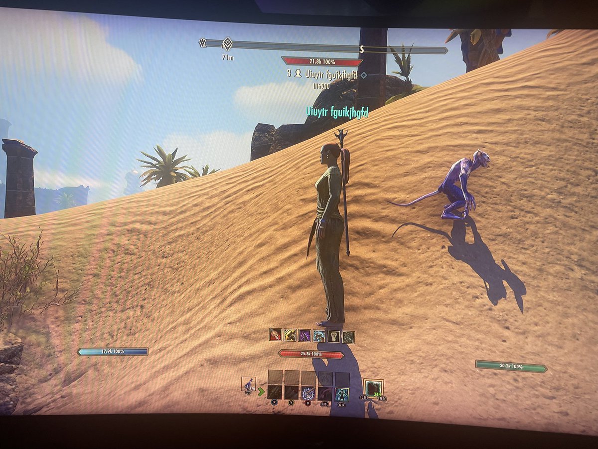 PeyoteWolf808's tweet photo. @BethesdaSupport @ZeniMax_Online 
Stros Mkai full of bots on XBNA. I have reported this everyday for nearly a week!

Does ZoS/MSFTsupport BOTS in game?  

I have been on PCNA for a Decade. Seen 1 group of Bots in that time! XBNA everyday for a week. Act like you guys give a fuck! https://t.co/NMQbSnDprI