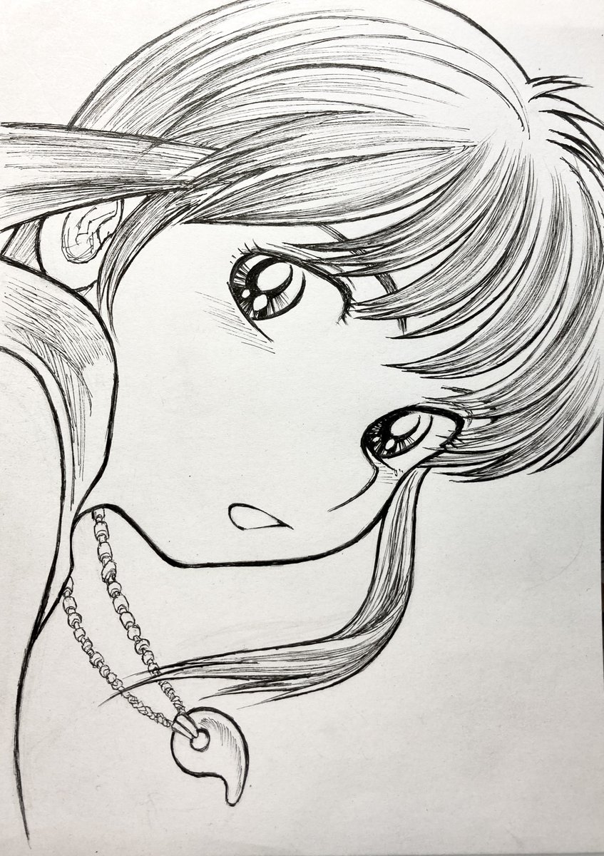 Tsubaki_Mikoto's tweet photo. 見えないものを大切にするほど
目の前の現実を丁寧に扱うの

( ..)φメモメモ

#ハルカのココロ  
#Spirits_of_Haruka

昨年のラフにペン入れしました

眼は大丈夫です(^_^)

画面は見るの難しい https://t.co/naevGoA40L