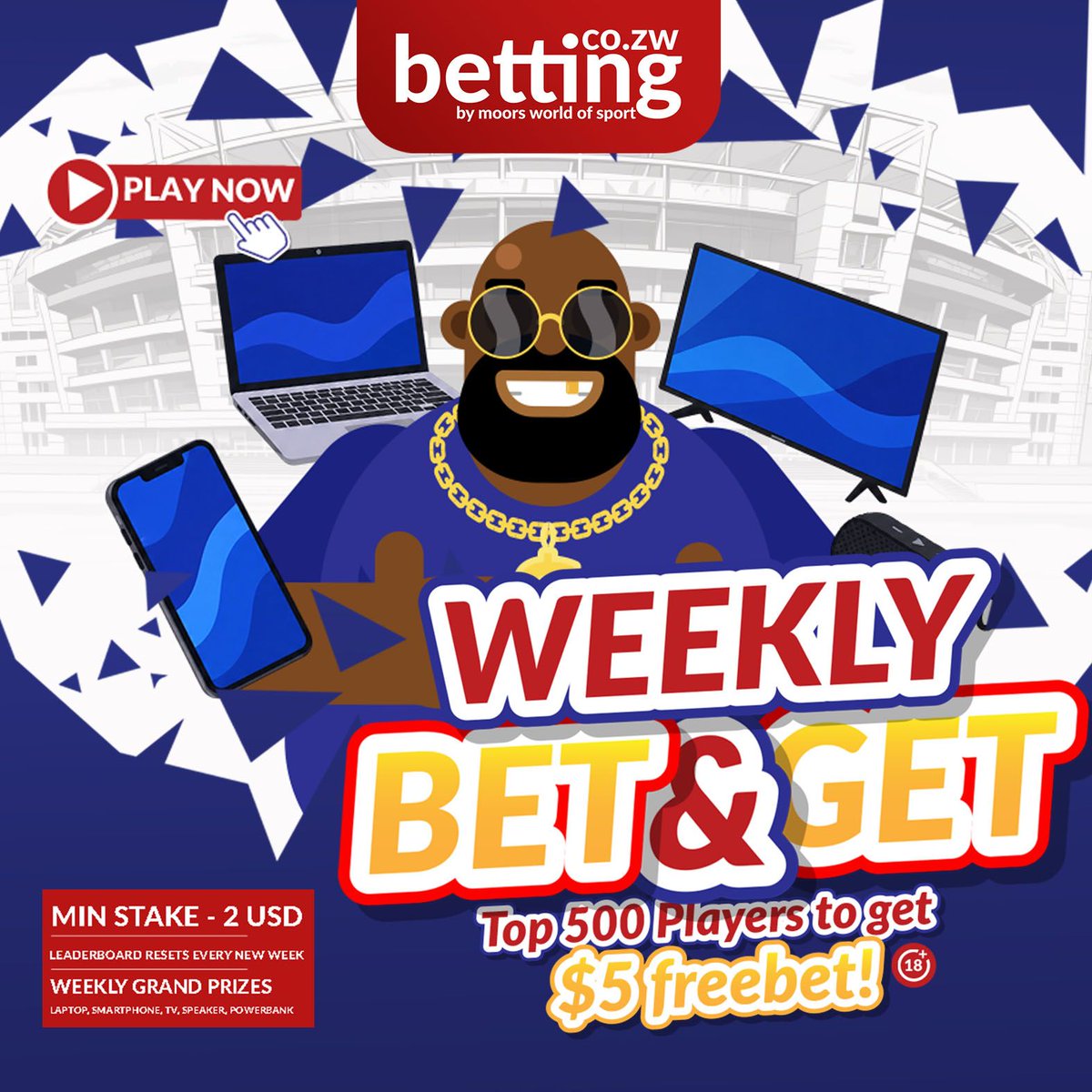 _MWOS's tweet photo. Bet more, climb the leaderboard! 🔥🏆
Place your bets for a chance to be among the Top 500 and get a $3 FreeBet every week. 🎯
Play Now 👇
https://t.co/CXVy9AB4mI
#TheHomeOfSportsBetting
#MWOSMakesWinners https://t.co/8RC9qZhDYl