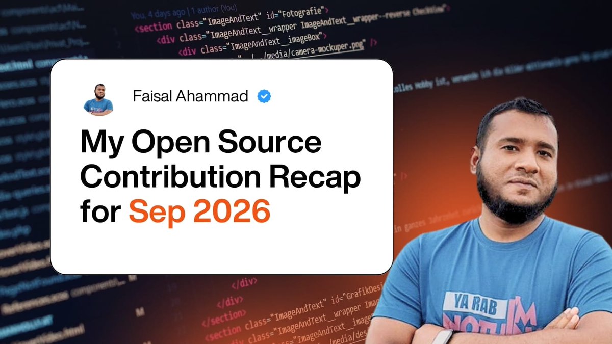 faisalahammadwp's tweet photo. 31 merged PRs in September. Permission gaps fixed in @pmproplugin, a Two Factor gate that answered for the wrong user, and email image fixes in #ActivityPub and @GatherPress. The full recap has the real code behind every fix:
https://t.co/0Jg74CpqEv
Huge thanks to my latest supporters: @BridgetMWillard @famousish @tinypluginlabs @natkohasic @dannyvankooten @jason_coleman. Each of you is named in the post, with a link.
You can back this work too. Sponsor as Gold (50 hrs/m), Silver (30 hrs/m) or Bronze (10 hrs/m), or just buy me a coffee. Sponsors get thanked by name in my posts and listed on the sponsors page:
https://t.co/duAxJ4oJTF